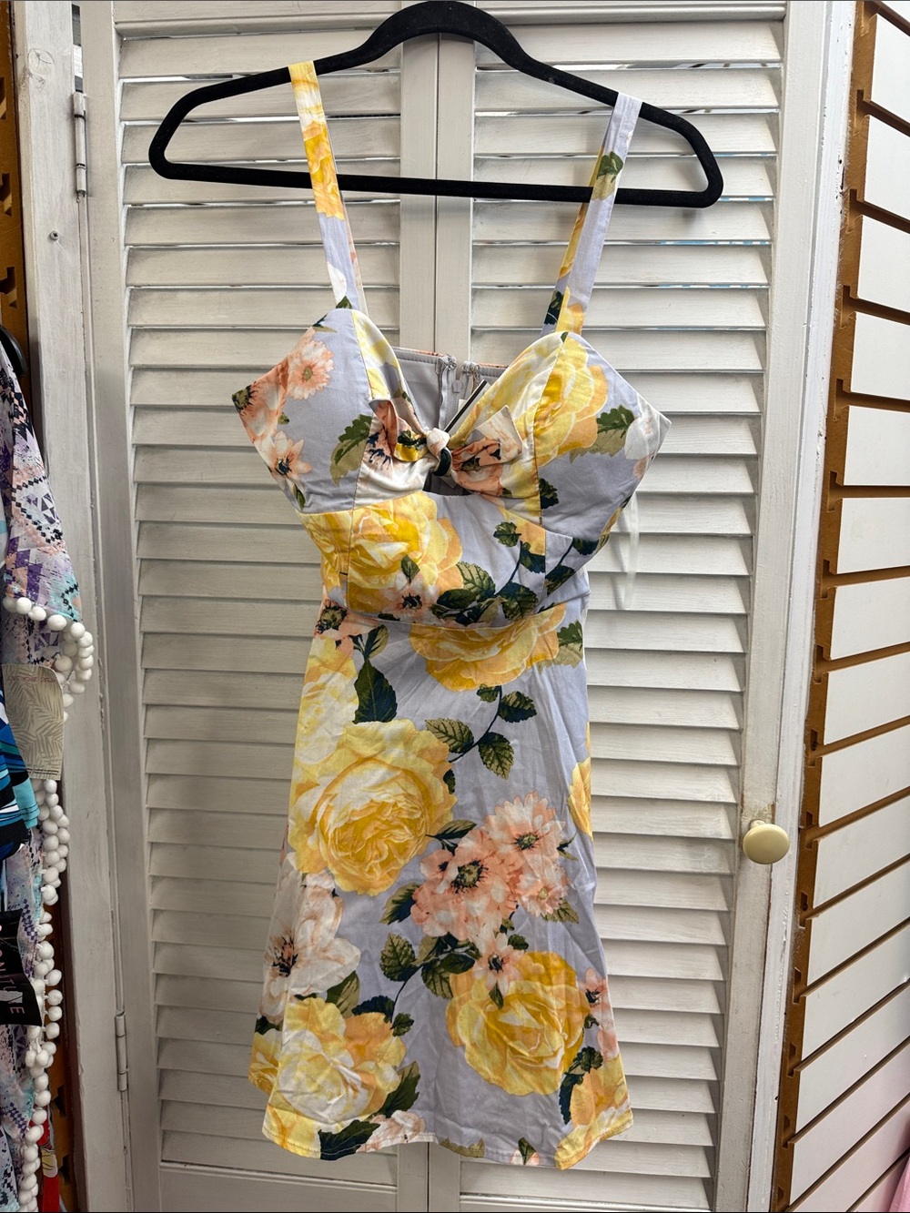Speechless Yellow Floral Sundress